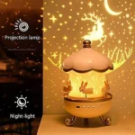Bunny Night Light – Rotating Star Projector for Kids in KSA - Image 3