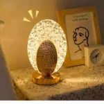 Crystal LED Table Lamp – Dimmable Ambient Light in KSA - Image 3