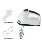 Super Hand Mixer | 7 Speed Settings | Stainless Steel Attachments - Image 2