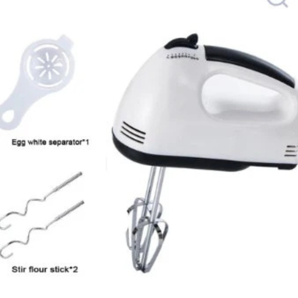 Super Hand Mixer (6) Super Hand Mixer | 7 Speed Settings | Stainless Steel Attachments - Image 5