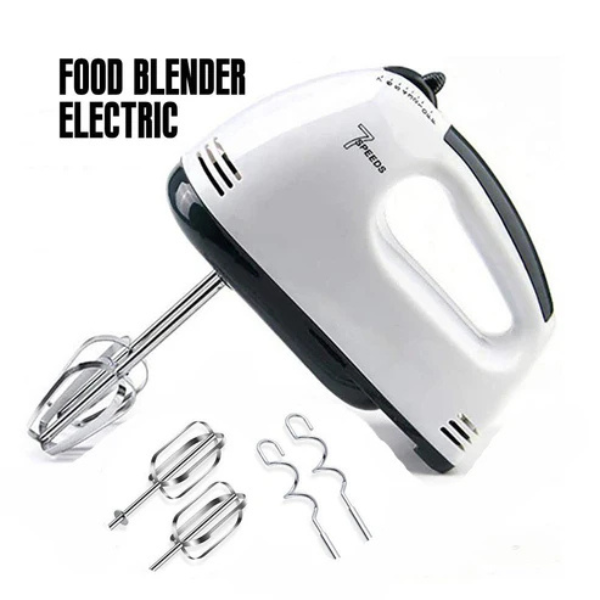 Super Hand Mixer (7) Super Hand Mixer | 7 Speed Settings | Stainless Steel Attachments - Image 6