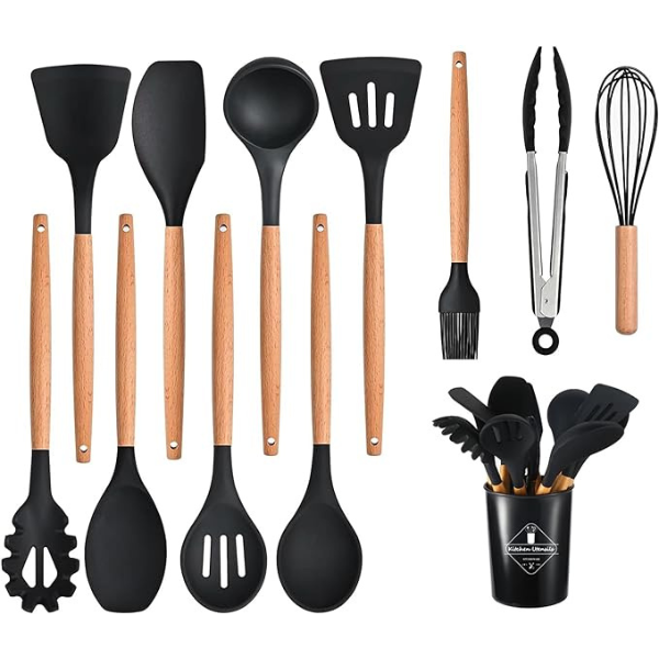 Buy now online 12 Pcs Cooking Utensils Set in Saudi arabia