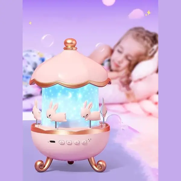 Bunny Night Light – Rotating Star Projector for Kids (4) Bunny Night Light – Rotating Star Projector for Kids in KSA - Image 4