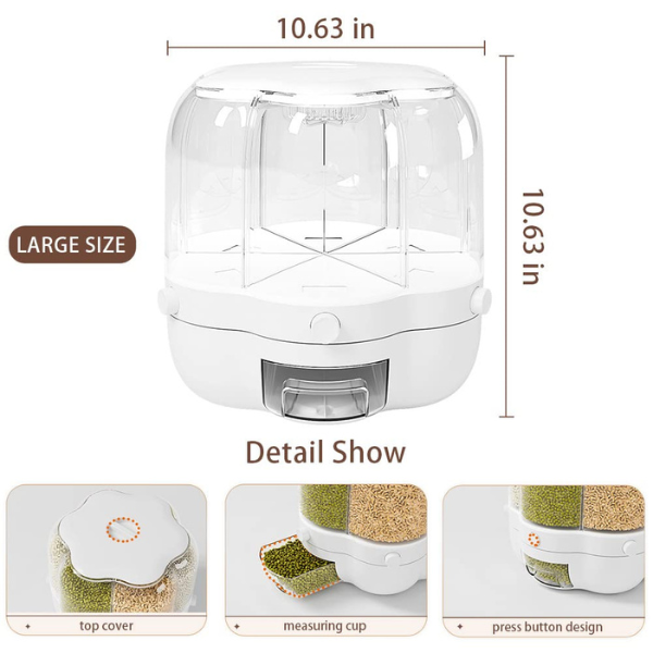 Buy now online, Denx - Grain Storage Bucket in saudia arabia