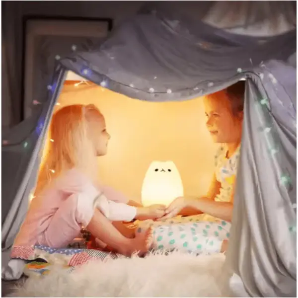 Squishy Cat Night Light – Soft Silicone, Color-Changing LED Lamp (9) Squishy Cat Night Light – Soft Silicone, Color-Changing LED Lamp - Image 3